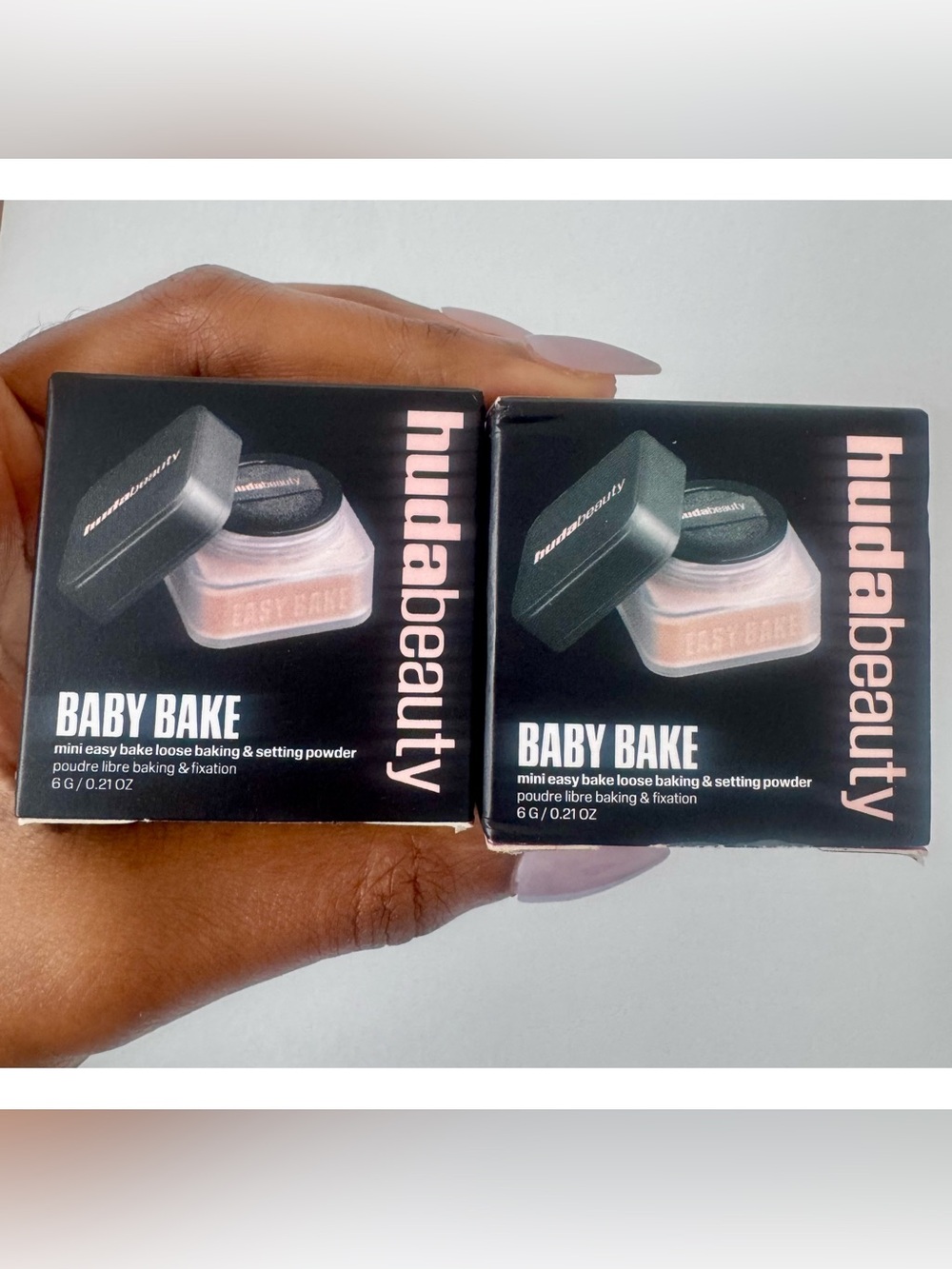 Huda Beauty Mini Easy Bake/Baby Bake DUO